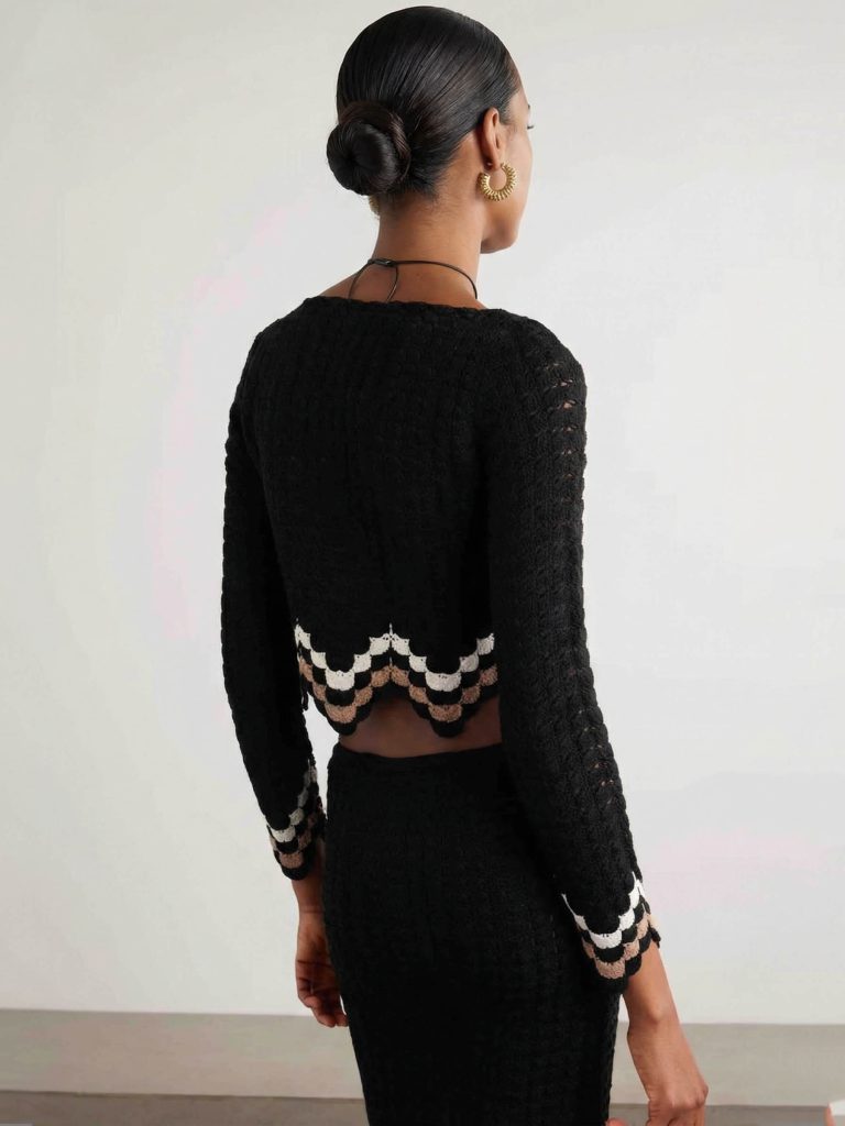 Crochet Midi Dress