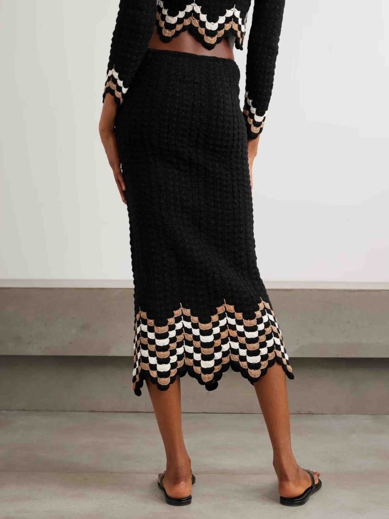 Crochet Midi Dress
