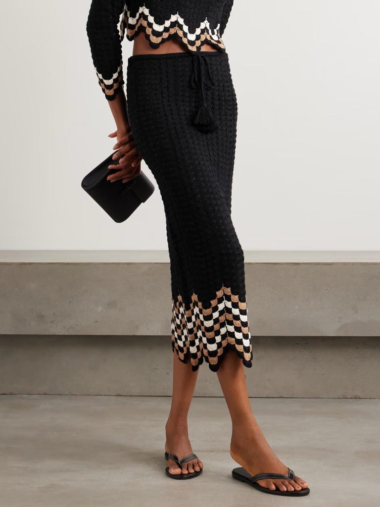 Crochet Midi Dress