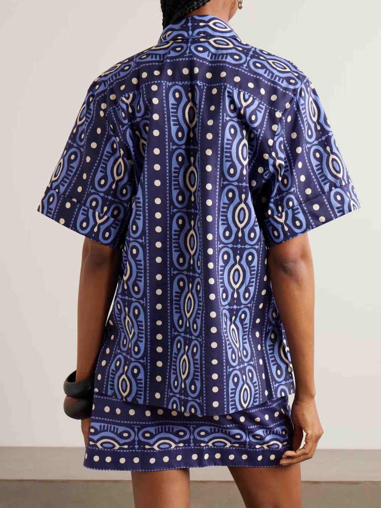 Printed Casual Two-Piece Set