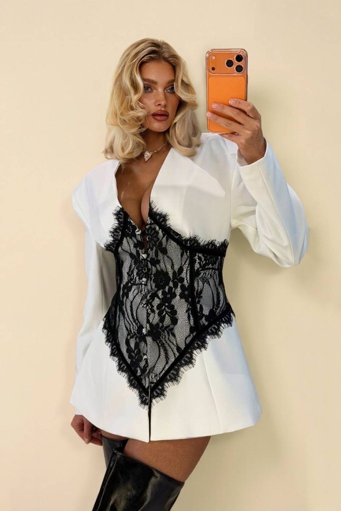 Lace Mini Dress