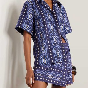 Printed Casual Two-Piece Set